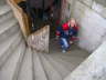 �rtlich eingeschalte Betontreppe